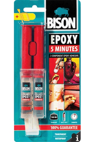 Bison Epoxy Rapid 5 Dakika Epoksi Yapıştırıcı 24ML