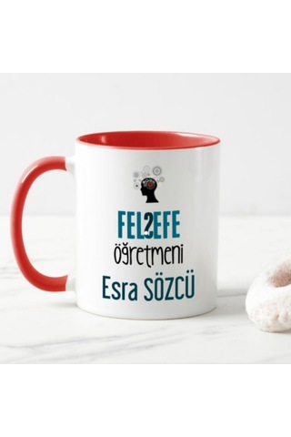 Kişiye Özel Felsefe Öğretmeni Kupa Bardak Ha11