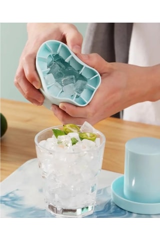Büro Ev Ofis Yazlık İçin Silikon Buz Yapıcı Küp Buz Buzdolabı Kalıbı Diğer