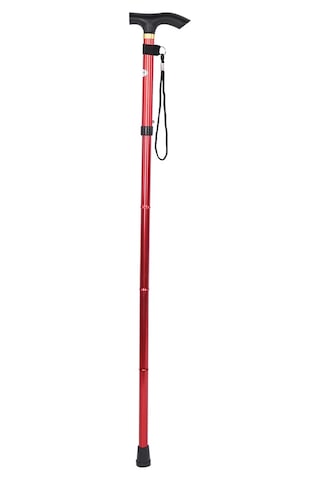 Dış Mekan Kullanımı İçin Katlanabilir Alüminyum Alaşımlı Yürüyüş Batonları, Kaymaz Çok Renkli