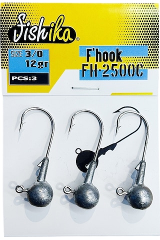 Fishika 2500 3/0 12gr Jig Head