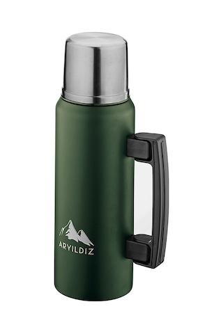 Aryıldız Nature Camp Taşınabilir Termos Yeşil 1 Litre