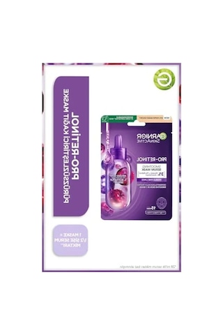 Pürüzsüzleştirici Kağıt Maske, Pro-retinol