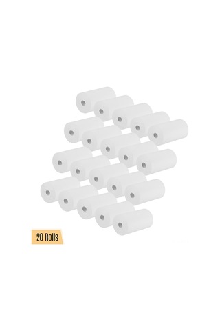 Monyee 20 Adet 57x30mm Termal Fatura Kağıdı - 4'lü Paketli Toplam 20 Roll