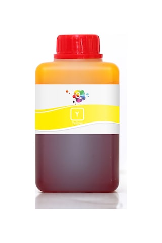 QC Epson L Serisi Uyumlu Mürekkep 500ml Y Yellow Sarı Dye