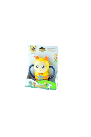 Oyuncak Arı Sevimli Arı Vızvız Işıklı Sesli 15 Cm