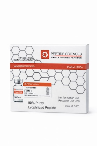 P S Tirzepatide 5 Mg + Bacteriostatic Water Vials Research Kit P S Tirzepatide 5 Mg + Bacteriostatic Water Vials Research Kit