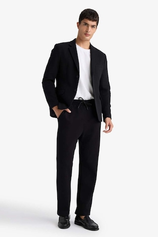 Defacto Regular Fit Beli Bağcıklı Düz Paça Eşofman Altı E7829ax25aubk81 Siyah