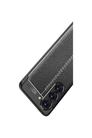Galaxy S23 Plus Uyumlu Zore Niss Silikon Kılıf-siyah Siyah