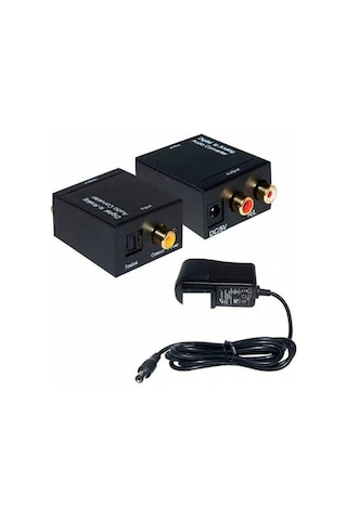 Dijital To Analog Ses Dönüştürücü Converter Optik To Analog
