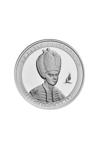 Agakulche 1. Ahmed Osmanlı Gümüş Sikke Coin