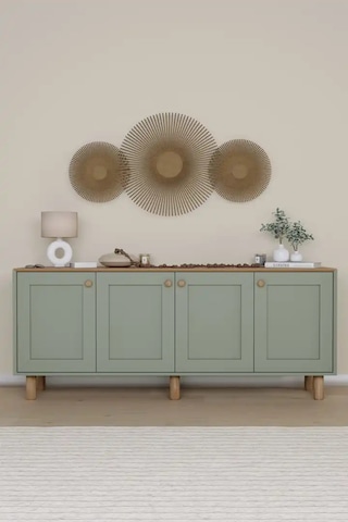 Bohem Serisi Natura Konsol - Yeşil Yeşil