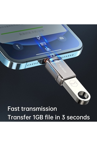 Mcdodo OT-8600 Apple Uyumlu iPhone İçin Otg Veri Data Aktarımı İçin Adaptör