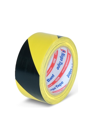 Yer İşaretleme Bandı 50 Mm X 30y Sarı-siyah Renk