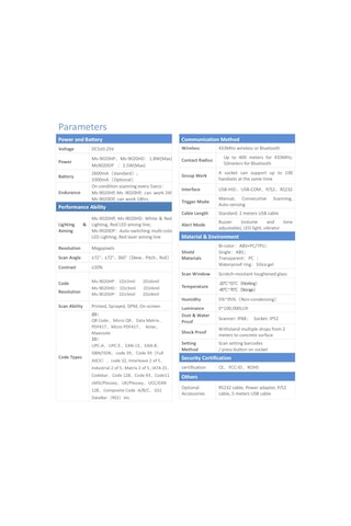 Shark Ms-9020 Endüstriel Ip68 2d Kablosuz Barkod Okuyucu