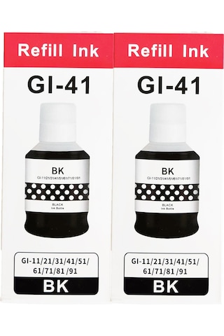 Melsan Canon Pixma G2430 Uyumlu Siyah Uyumlu Mürekkep 2x135 Ml Toplam 270 Ml