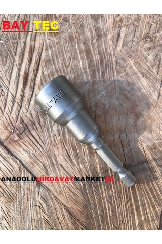 Baytec 13Mm Lokma Uç Manyetik Bits Uç Somun Sikici