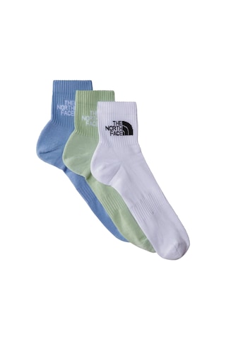 The North Face Multi Sport Cush Quarter Sock 3p Unisex Çorap-29891 Beyaz