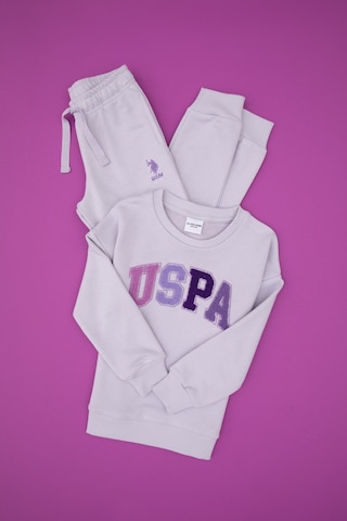 U.s. Polo Assn. Kız Çocuk Lila Pijama Takım 50318952-vr034 Lila