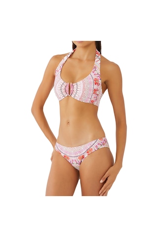 Heidi Klein Renkli U - Bar Askılı Bikini Üstü Çok Renkli