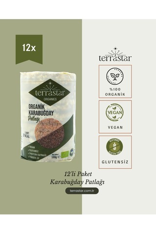 Terrastar Organik Karabuğday Patlağı 12'li