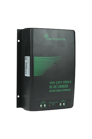 Elektrozirve 30a Dc-dc Bidirection Charger Akü Şarj Kontrol+ekran