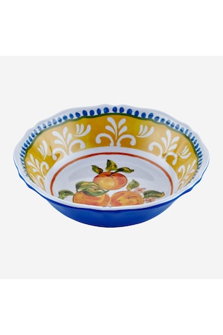 Sarı Melamin Servis Kasesi 19 Cm