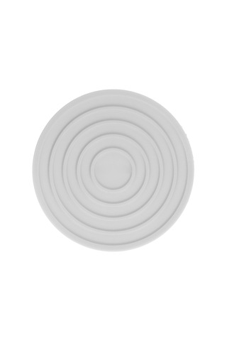 Mutfak Bardak Altlıkları Gıda Sınıfı Silikon Isıya Dayanıklı Kalınlaştırılmış Tasarım Yuvarlak Masa Örtüsü Restoran İçin Gri