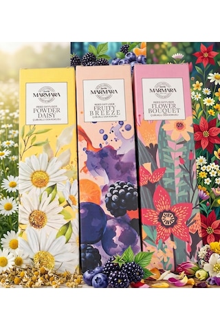 Marmara Flower Bouquet Bambu Çubuklu Ortam Kokusu Çiçek Buketi