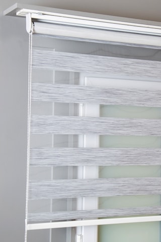 Gri Bambu Zebra Stor Kaliteli Güneşlik Perdeler