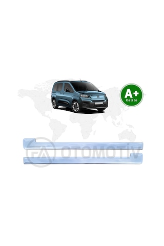 Fiat Doblo Krom Sürgü Çıtası 2 Parça 2024 Model Ve Sonrası
