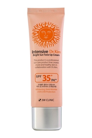 3w Clınıc Canlı ve Parlak Görünüm Sağlayan SPF 35+ PA ++ 3W Clinic Bright Sun Tone Up Cream