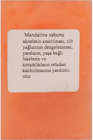 Makyaj Temizleme Sabunu Mandalina 100 Gr