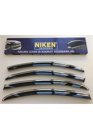 Niken Chery Tiggo 8 Pro Max 4'lü Kromlu Cam Rüzgarlığı