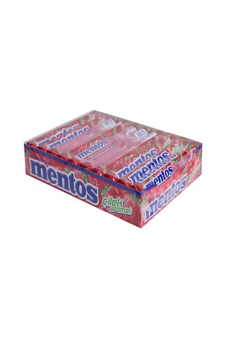 Mentos Çilek Aromalı Şeker 20 x 37.5 G