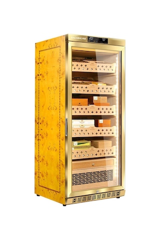 Raching Elektronik Puro Dolabı Gold Mon1800a