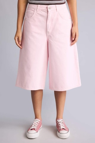 Defacto Açık Pembe Bermuda Jean Şort I0204ax26hspn648 Pembe-pn648