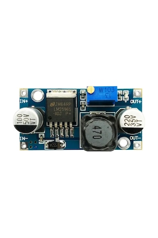 Lm2596s-adj 3-40v Dc-dc Ayarlanabilir Kademeli Güç Kaynağı Modülü 3a Lm2576