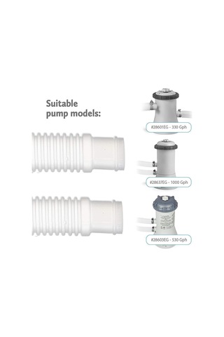 Adet Yer Üstü Havuzlar İçin Havuz Hortumları, 607, 637 Model Pompalara Uygun