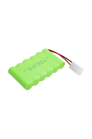 Ayt Efcell 7.2 Volt 700 Mah Şarj Edilebilir Pil 6 Lı Oyuncak Araba Pili 2 Pin Soketli 15x50x85 Mm