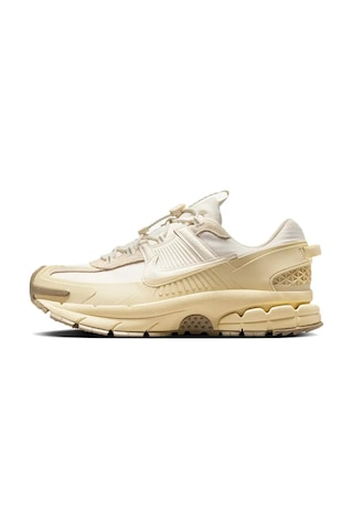 Nike Zoom Vomero Roam Leather Unisex Sneaker Hakiki Deri Su Tutmayan Lastik Bağcıklı Unisex Günlük Spor Ayakkabı Krem Krem