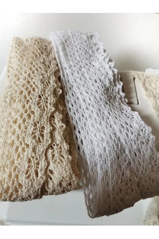 Sweet Night Pamuklu Dantel 5 Metre 2,5 Cm 393994896