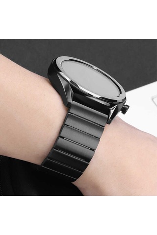 Huawei Watch Gt 3 42mm Uyumlu Krd-16 Metal Zore Kordon-beyaz