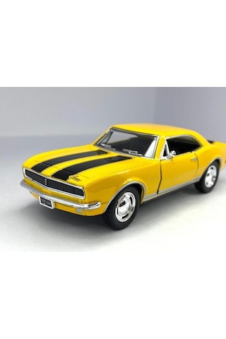 1967 Camaro Z-28 1/36 Die-cast Model Araç Dört Renk Karışık