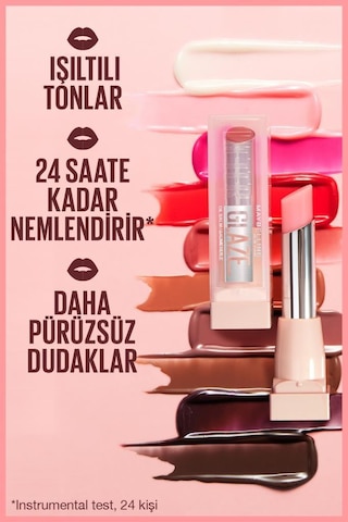 Maybelline New York Lifter Glaze Shea Yağı Ve Hyalüronik Asit İçeren Renkli Dudak Balmı 07 Berry Haze