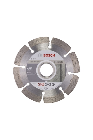 Bosch Standard For Concrete 115 Mm Elmas Kesme Diski - 2608602196