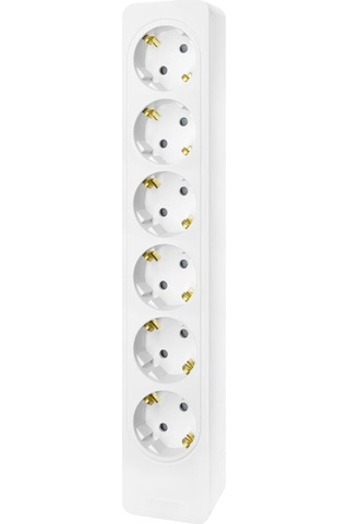 Seldur 6'lı Topraklı Çocuk Korumalı Klemensli Priz Klemensli