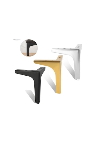 Fbt Metal Koltuk Ayağı 1 Adet Gümüş Gümüş