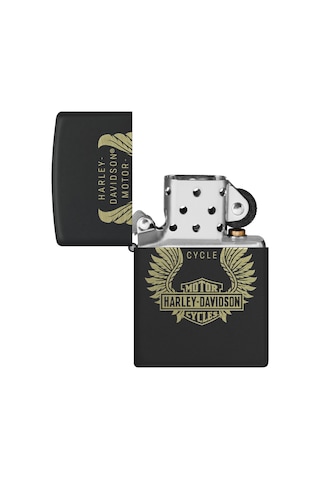 Zippo Harley Davidson Motor Cycle 218-116668 Siyah