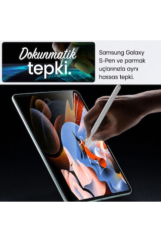 Samsung Galaxy Uyumlu Tab A11 Plus 11 inç Ekran Koruyucu 9H Nano
